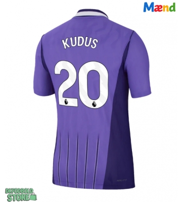 Tottenham Hotspur Mohammed Kudus #20 Replika Tredjetrøje 2026-27 Kortærmet